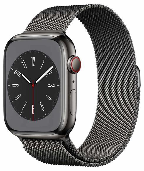 Apple Watch S8 Cell 41mm Graphite Steel,MilaneseL 1