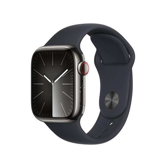 Apple Watch S9 Cell 41mm Graphite Steel,Mid SB,S/M1