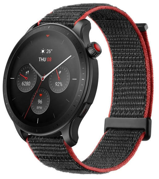 Amazfit GTR 4 chytré hodinky, Racetrack Grey nylon1