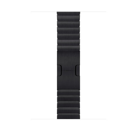Apple 38mm Space Link Bracelet Black1
