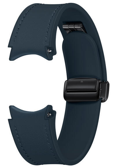 D-Buckle Hybrid Eco-Leather Band Normal, M/L,Indig1