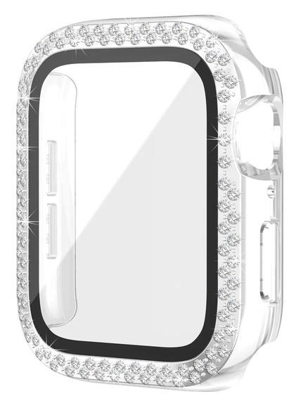 Worryfree Bling Bumper Case Apple Watch 41mm,Clear1