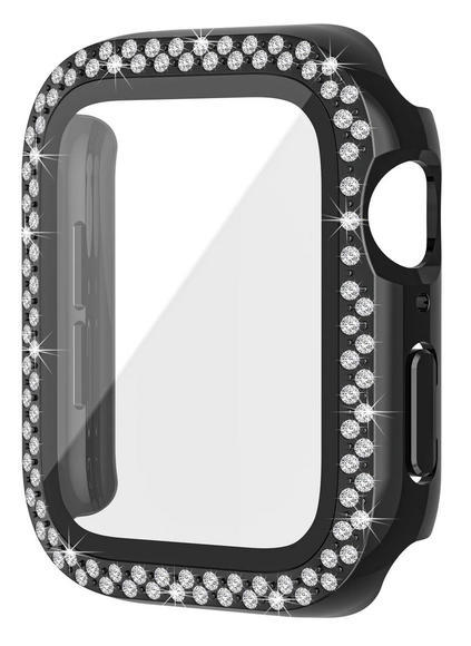 Worryfree Bling Bumper Case Apple Watch 41mm,Black1