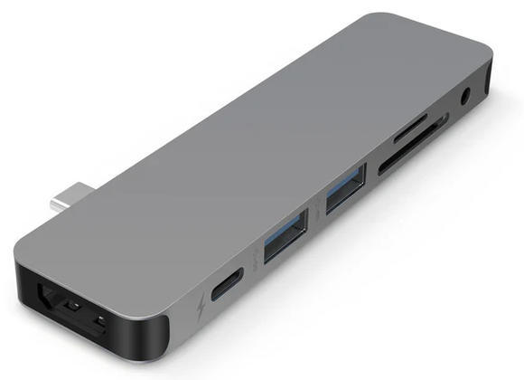 HyperDrive SOLO USB-C Hub MacBook & USB-C, Gray1