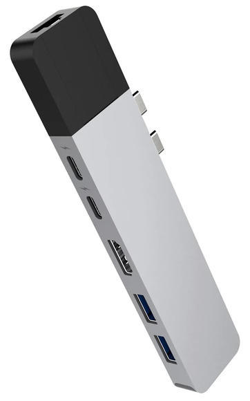 HyperDrive NET Hub pro USB-C pro MacBook Pro, Silver1