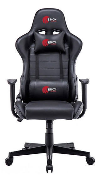 Sinox SXGC200 herní židle černá/červené prošití1