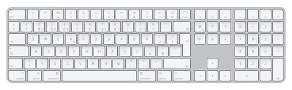 Magic Keyboard s Touch ID/Num.Keypad/Apple Sil.,bílá1