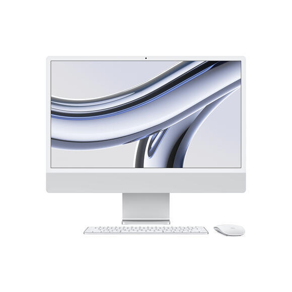 iMac 24" 4.5K, M3 8-CPU/8-GPU/8GB/256GB/CZ Silver1
