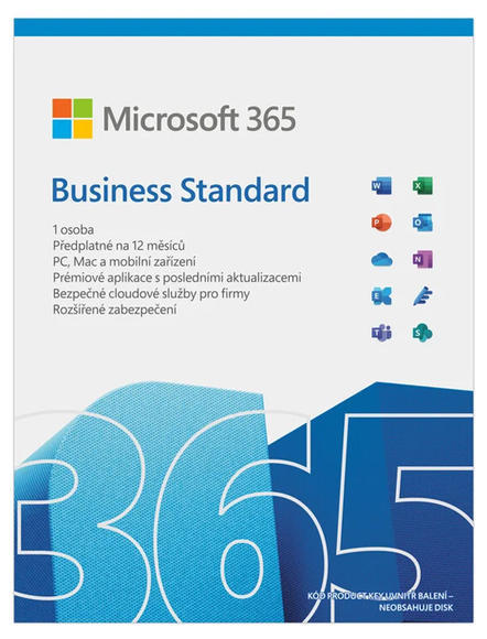 Microsoft 365 Business Standard 1 rok - el.licence1