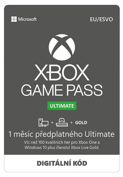 Microsoft Xbox Game Pass Ultimate 1 měsíc1