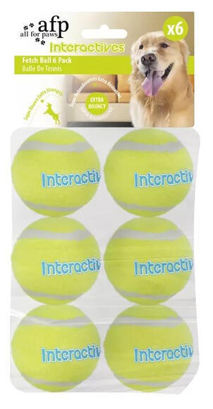 BOT tenisové míčky pro psy - 5 cm (6ks)1