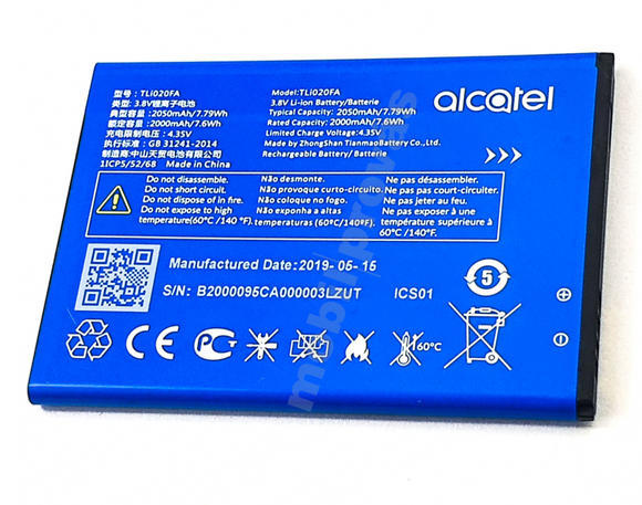 ALCATEL Baterie 2.000mAh Li-Ion Alcatel 1C 5003D2