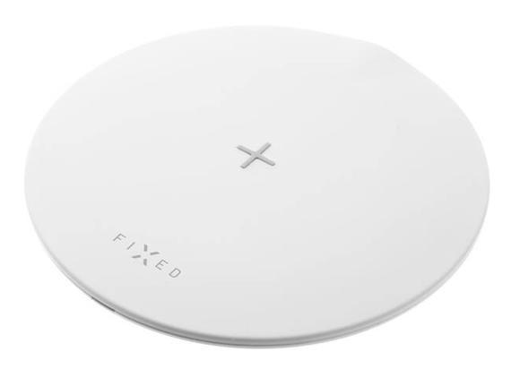 FIXED SlimPad Wireless Charge podložka 15W, White2