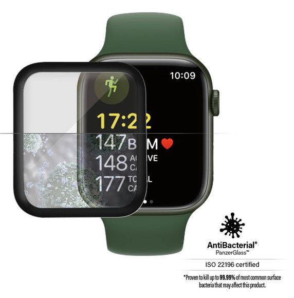 PanzerGlass™ ochr. rámeček Apple Watch 41mm, čirý2