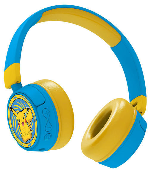 OTL Pikachu Bluetooth dětská sluchátka2