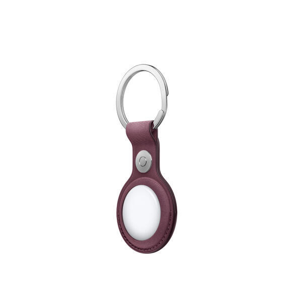 AirTag FineWoven Key Ring Mulberry2