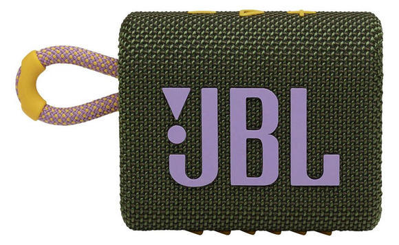 JBL GO3 přenosný reproduktor s IP67, Green2