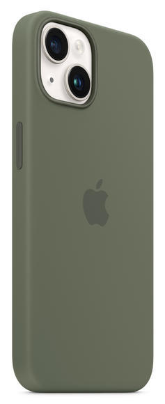 iPhone 14 Silicone Case MagSafe - Olive2