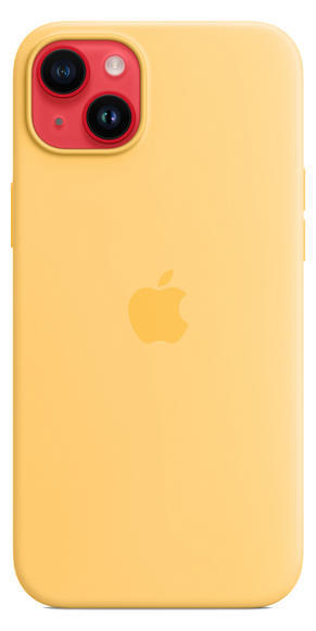 iPhone 14 Plus Silicone Case MagSafe - Sunglow2