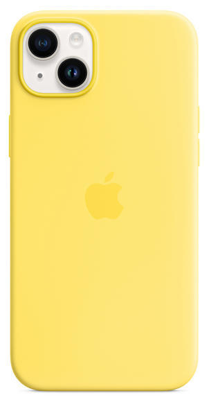iPhone 14 Plus Silicone Case MagSafe - Canary Yell2