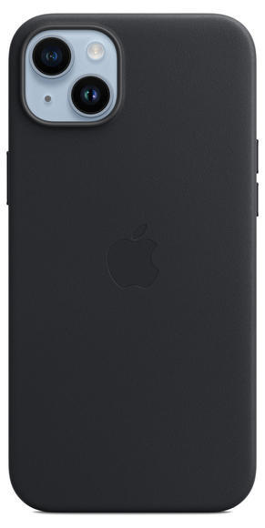 iPhone 14 Plus Leather Case MagSafe - Midnight2