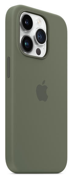 iPhone 14 Pro Silicone Case MagSafe - Olive2