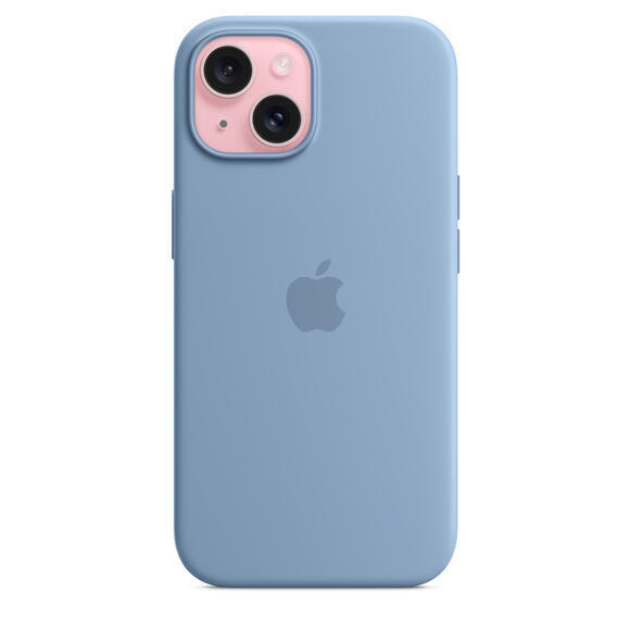 iPhone 15 Silicone Case MagSafe Winter Blue2