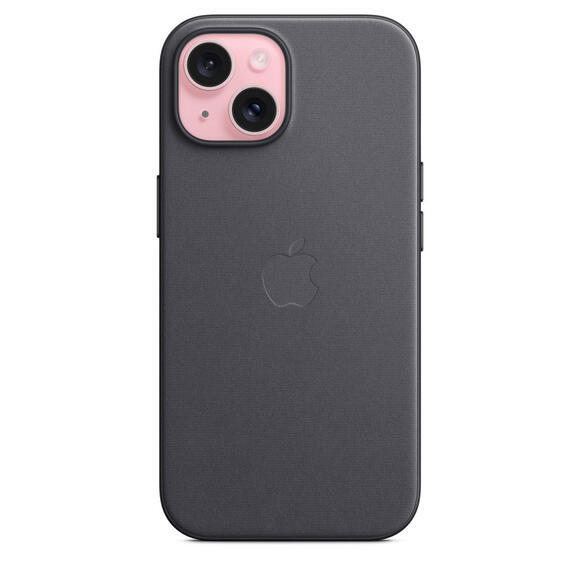 iPhone 15 FineWoven Case MagSafe Black2