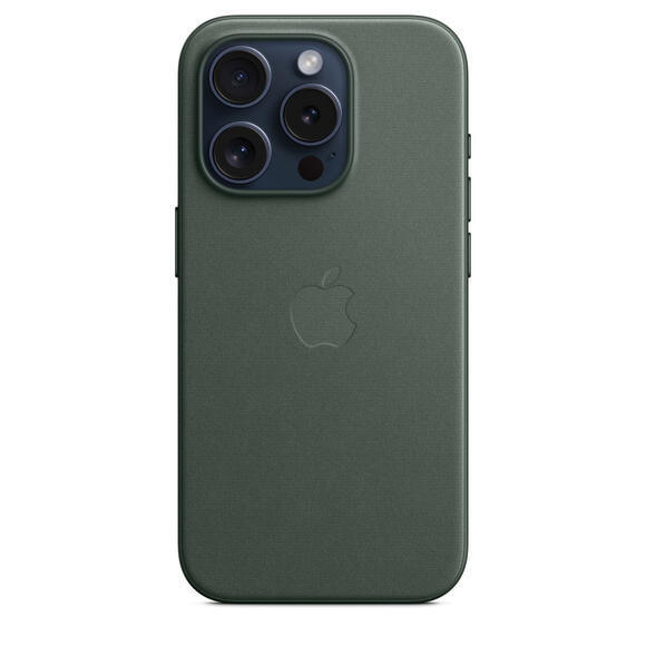 iPhone 15 Pro FineWoven Case MagSafe Evergreen2