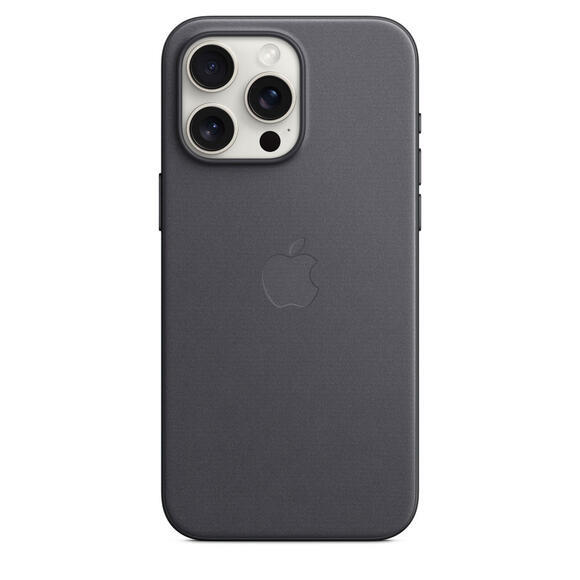iPhone 15 Pro Max FineWoven Case MagSafe Black2