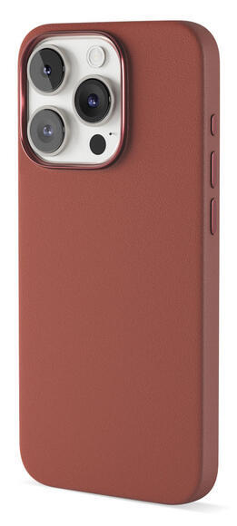 Epico Mag+ Leather Case iPhone 15 Plus Brown2
