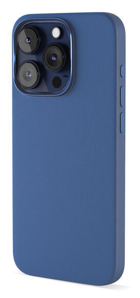 Epico Mag+ Leather Case iPhone 15 Pro Blue2