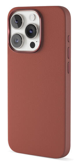 Epico Mag+ Leather Case iPhone 15 Pro Max Brown2