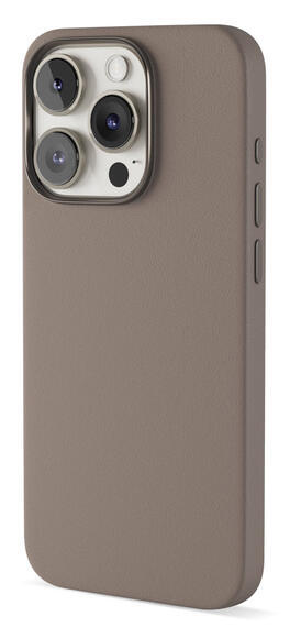 Epico Mag+ Leather Case iPhone 15 Pro Max Clay2