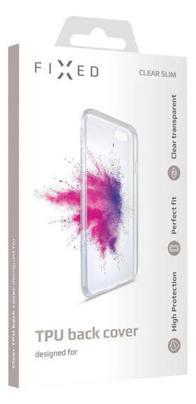 FIXED TPU gelové pouzdro iPhone 12/12 Pro, Clear2