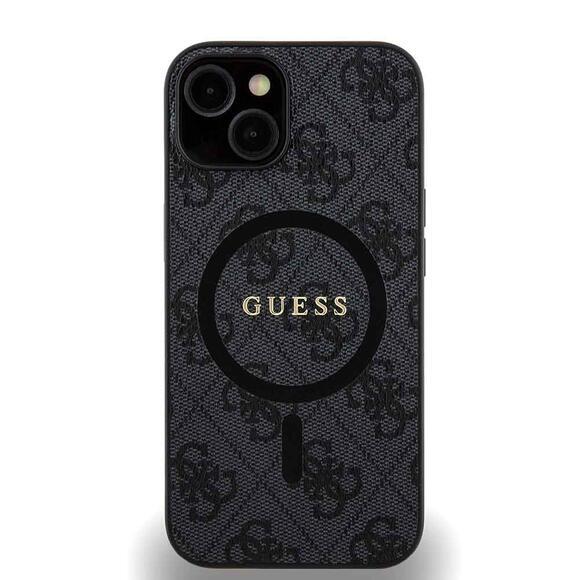 Guess 4G Colored Ring MagSafe iPhone 14, Black2
