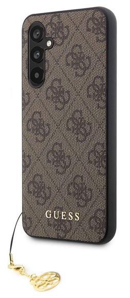Guess Charms Hard Case 4G Samsung A54 5G, Brown2