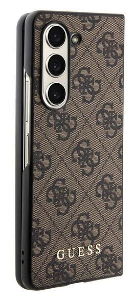 Guess Charms Hard Case 4G Galaxy Z Fold 5, Brown2