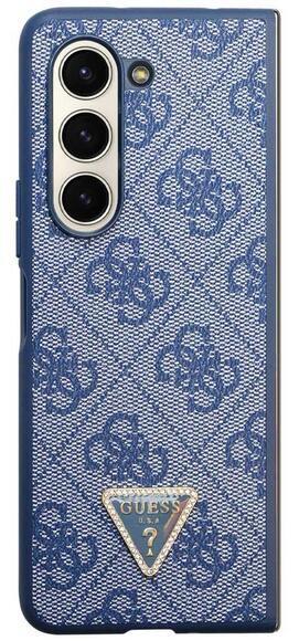 Guess Leather Triangle Case Galaxy Z Fold 5, Blue2