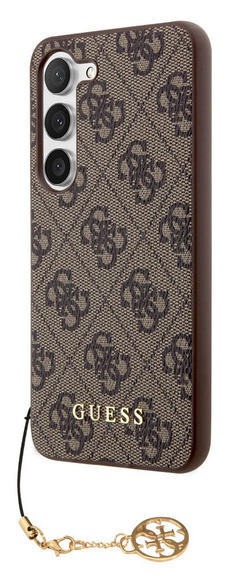 Guess Charms Hard Case 4G Samsung S23, Brown2