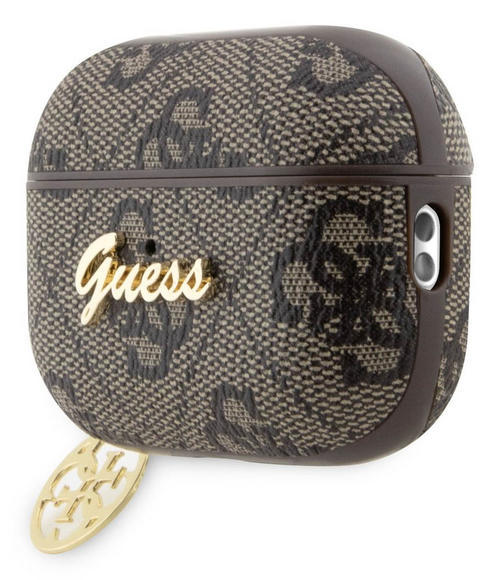 Guess 4G Script Charms PC/PU Airpods Pro 2, Brown2