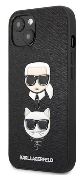 Karl Lagerfeld Saffiano Case iPhone 13 mini, Black2