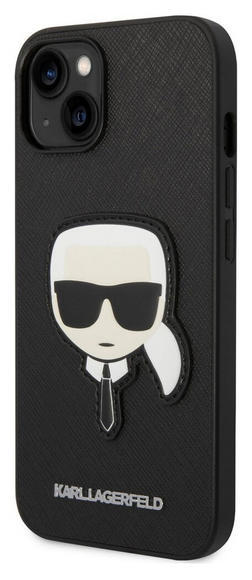 Karl Lagerfeld Saffiano Case Karl Head iPhone 142