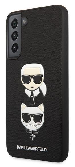 Karl Lagerfeld Saffiano Case Samsung S22+, Black2