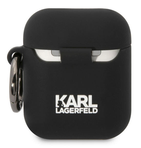 Karl Lagerfeld 3D Logo NFT Karl Airpods 1/2, Black2
