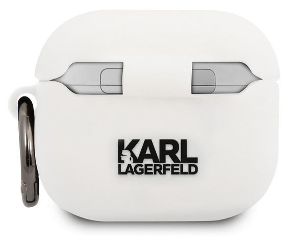 Karl Lagerfeld Choupette Case Apple Airpods 3, White2