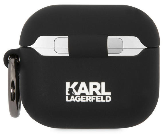 Karl Lagerfeld 3D Logo NFT Karl Airpods 3, Black2