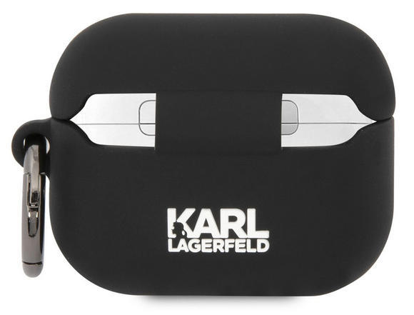 Karl Lagerfeld 3D Logo NFT Karl Airpods Pro, Black2