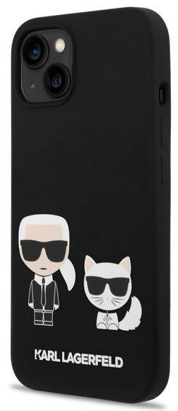 Karl Lagerfeld MagSafe L. Silicon iPhone 14+,Black2