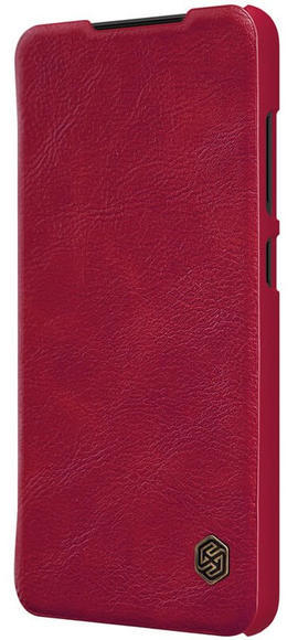Nillkin Qin Book pouzdro Samsung S21 FE, Red2